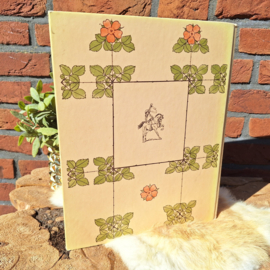 Vintage plaatjes boek "Zomer"door Jac.P. Thijsse