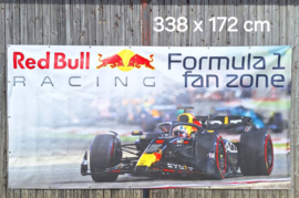 Te huur: Bannerdoek/ decordoek Formule 1 Fanzone, Red Bull, Max Verstappen