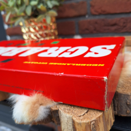 Vintage scrabble spel van 'Spears' 1968,  inclusief draaitafel