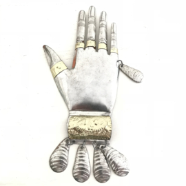 SALE: Handgemaakte "Hand van Fatima/ Hamsa", blik uit Mexico
