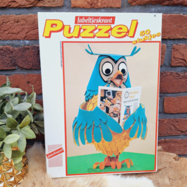 Vintage 'Fabeltjeskrant' puzzel van de HEMA