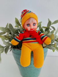Vintage "lucifer"popje 15 cm,  El Greco, nr. 2, '70's