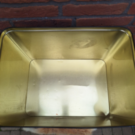 Vintage rechthoekig XL blik "Douwe Egberts"