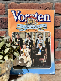 Jubileum Prentenboek  'Vorsten' Inhuldigingsnummer Koningin Beatrix