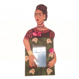 Blikken spiegel Frida Kahlo