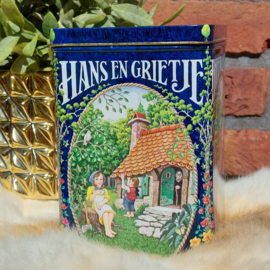 Vintage blikje 'Hans en Grietje'
