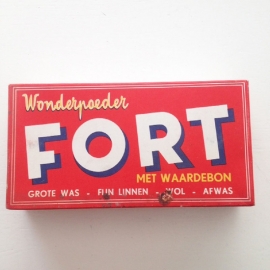 Vintage verpakking Fort wonderpoeder(wasmiddel) nr. 2