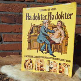 Vintage boek 'Ha dokter, Ho dokter, door Leonard de Vries