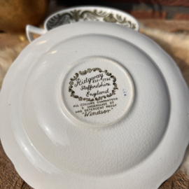 Vintage kop en schotel 31. Ridgeway Staffordshire 1792  'Windsor'