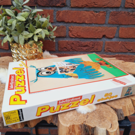 Vintage 'Fabeltjeskrant' puzzel van de HEMA