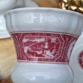 Vintage Rüdesheim beker met schotel