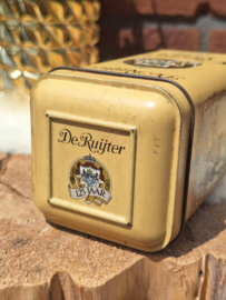 Vintage blik 'De Ruijter' chocolade vlokken melk, nr.1