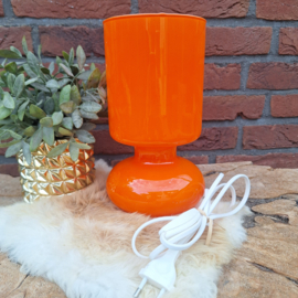 Vintage tafellamp 'Lykta',  mushroom, oranje