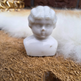 Antiek porseleinen poppenhoofdje 'china doll'
