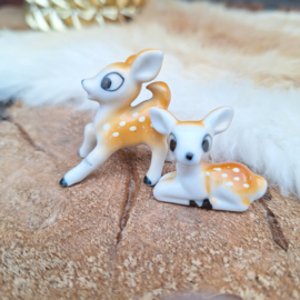 2 Vintage Bambi beeldjes