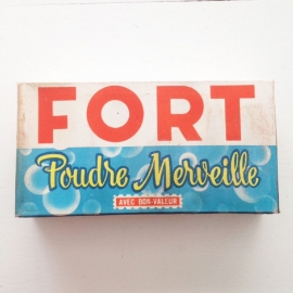 Vintage verpakking Fort wonderpoeder(wasmiddel) nr. 1