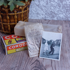 Vintage Condor zeep, 2 tabletten in de verpakking