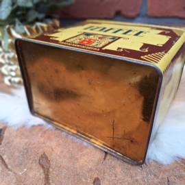 Vintage blik  'London caramelworks 'Toffee', Breda Holland/ thee