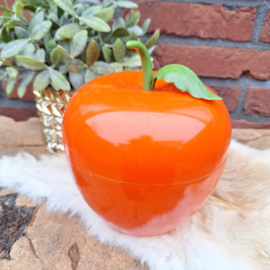 Vintage ijsblokjes appel in oranje , 70's,