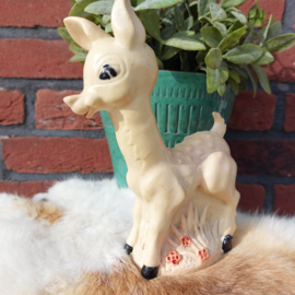 Vintage hertje/ Bambi piepfiguur