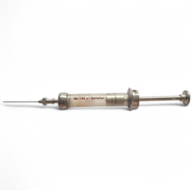 Vintage injectie spuit: Inaltera mit Stahlkolben, Jaren '40