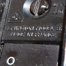 Vintage scheerapparaat 'Remington' model BYB, Jaren '60