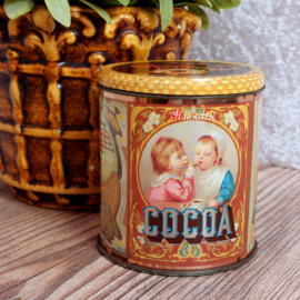 Vintage blik 'Van Houten's Cacoa