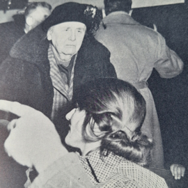 Vintage boek 'De Ramp' inzake de Watersnoodramp in 1953