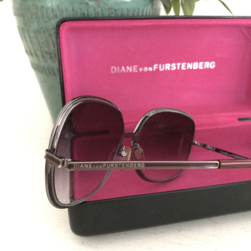 Vintage zonnebril Diane von Furstenberg