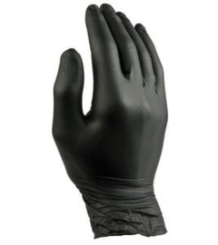 Nitril Black Gloves Maat L 100st