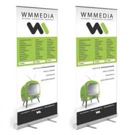 Rollup banner 80x205cm incl. ontwerp