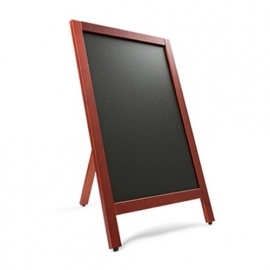 Krijtstoepbord MAHONIE 55x85cm (enkel)