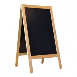 Krijtstoepbord BLANK 75x135cm