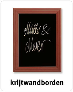 Krijtwandborden voor creatieve regels