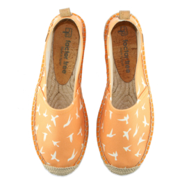 FACTOR TREE -  espadrilles sunset/orange print  model  BEGUR 105