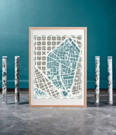BARCELONA - RAVAL stadplattegrond