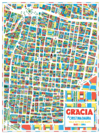 BARCELONA - GRACIA stadplattegrond
