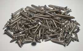 Set 125 Bolverzonken plaatschroeven DIN 7983H