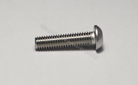 Rvs Laagbolkopschroef M4x25