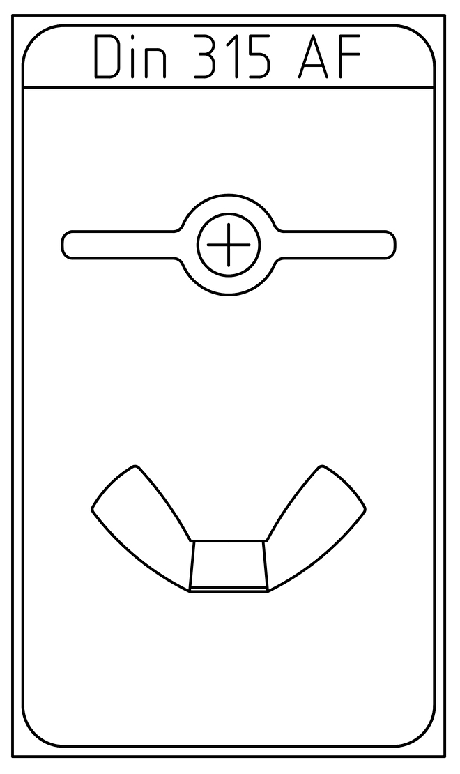 Din 315AF