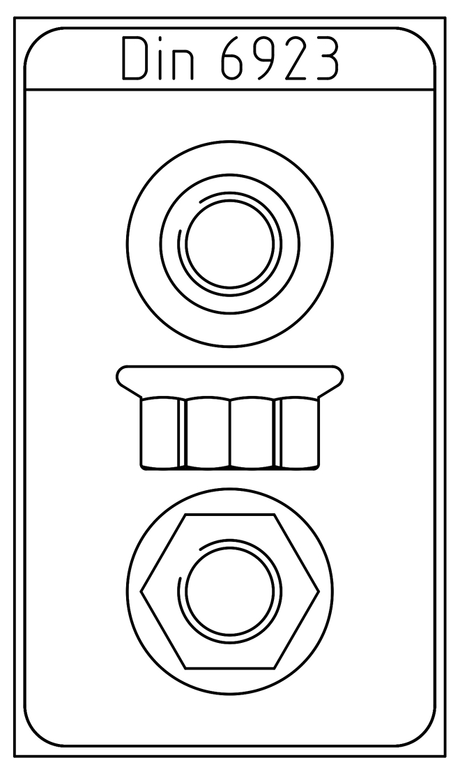 Din 6923 Flensmoer