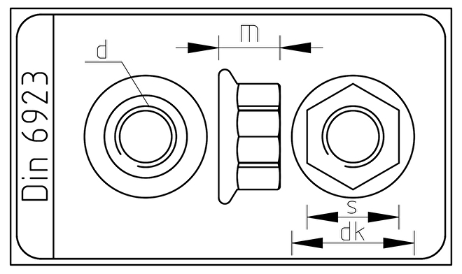 Rvs A2 Flensmoer Din 9345