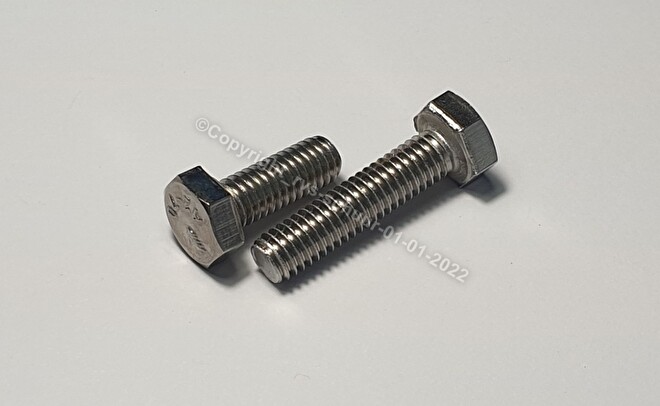 Tapbout voldraad DIN 933