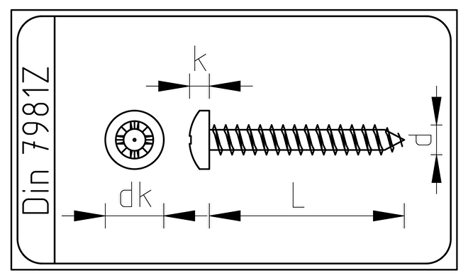 Parker Din 7981Z rvs A2