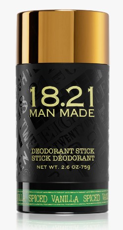 18.21 Man Made Deodorant – Spiced Vanilla – 75 gram