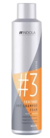 Indola Texture Dry Shampoo Foam - droogshampoo  -300 ml