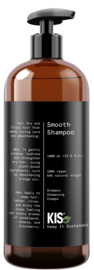 KIS HAIRCARE - KIS GREEN - SMOOTH  SHAMPOO 1000 ML - VEGAN