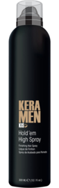 KIS KeraMen - Hold'em High Spray - Haarlak - 300 ml - 95586-  mannen haarlak - stevig en stoer