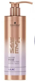 Schwarzkopf blond me blush wash lilac 250 ml  Lila Shampoo I aanbieding