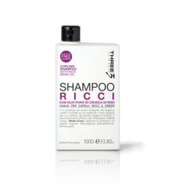 FAIPA - THREE:  RICCI CURL SHAMPOO 1000ML, KRULLENSHAMPOO